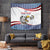 Custom United States Soccer Tapestry USA Eagle Mascot Style