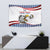 Custom United States Soccer Tapestry USA Eagle Mascot Style