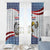 Custom United States Soccer Window Curtain USA Eagle Mascot Style