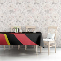 Belgium Coat of Arms Tablecloth Angry Lion