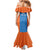 Netherlands Field Hockey Custom Mermaid Dress Sporty Style