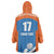 Netherlands Field Hockey Custom Wearable Blanket Hoodie Sporty Style