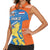 Netherlands Field Hockey Custom Women Sleeveless Polo Shirt Sporty Style