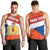 Netherlands Drenthe Province Personalized Men Tank Top Flag of Drenthe