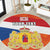 Netherlands Drenthe Province Personalized Round Carpet Flag of Drenthe