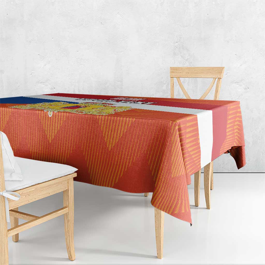 Netherlands Drenthe Province Personalized Tablecloth Flag of Drenthe