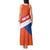 Netherlands Drenthe Province Personalized Tank Maxi Dress Flag of Drenthe