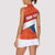 Netherlands Drenthe Province Personalized Women Sleeveless Polo Shirt Flag of Drenthe