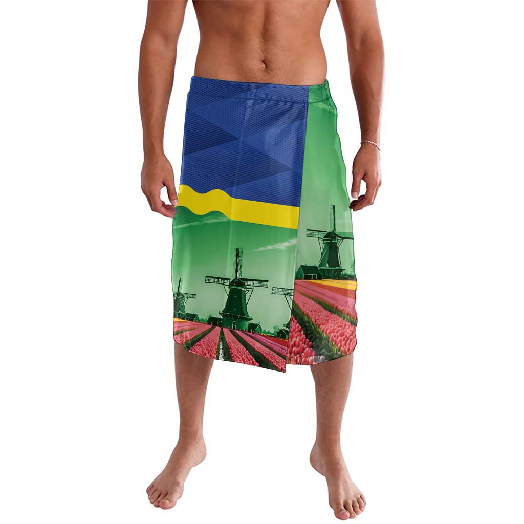 Netherlands Flevoland Province Lavalava Flag Style
