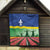 Netherlands Flevoland Province Quilt Flag Style