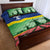 Netherlands Flevoland Province Quilt Bed Set Flag Style