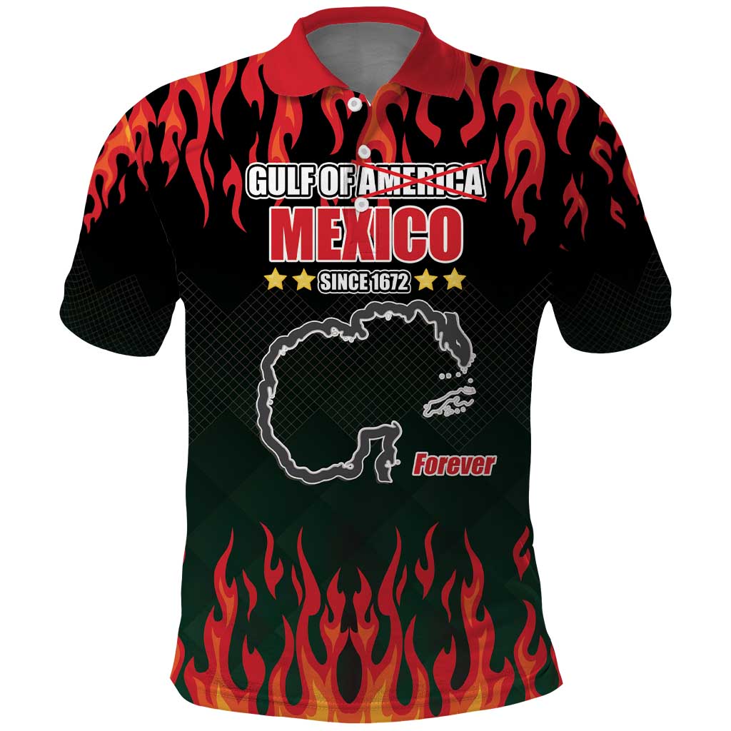 Gulf Of Mexico Since 1672 Polo Shirt Golfo De Mexico and Forever