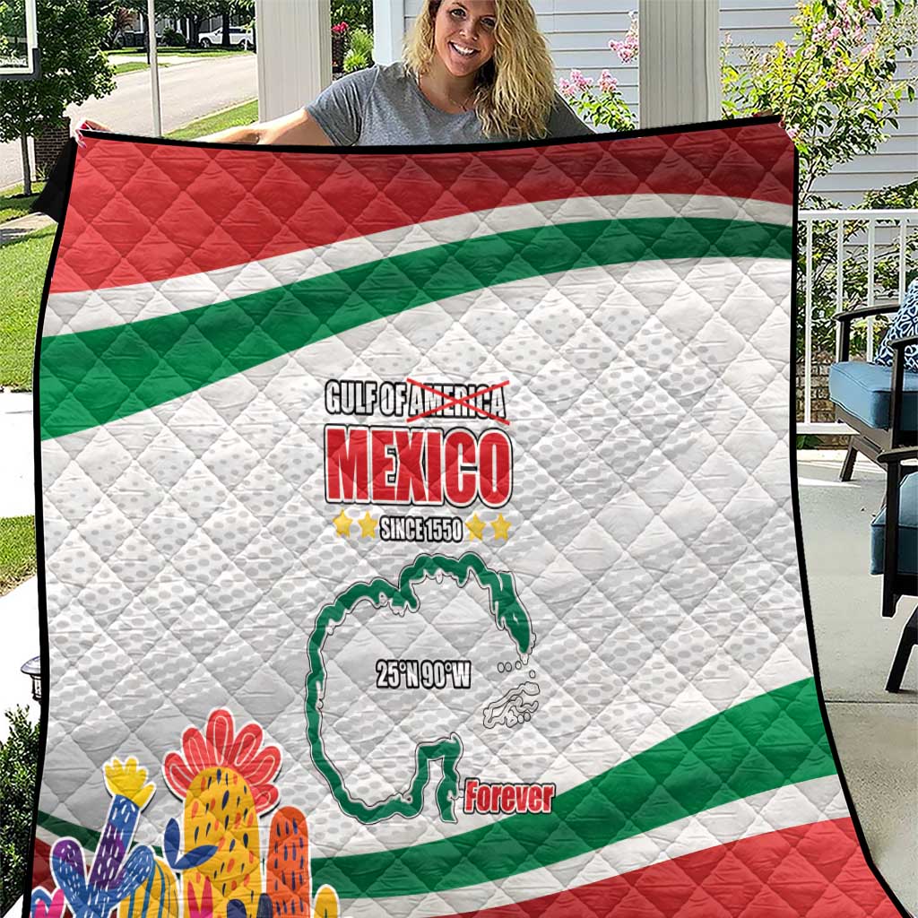 Gulf Of Mexico Since 1550 Quilt Golfo De Mexico Forever