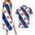 Netherlands Friesland Province Couples Matching Summer Maxi Dress and Hawaiian Shirt Flag Style