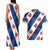 Netherlands Friesland Province Couples Matching Tank Maxi Dress and Hawaiian Shirt Flag Style