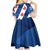 Netherlands Friesland Province Kid Short Sleeve Dress Flag Style