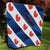 Netherlands Friesland Province Quilt Flag Style