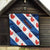 Netherlands Friesland Province Quilt Flag Style