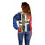 Netherlands Groningen Province Off Shoulder Sweater Flag Style