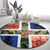 Netherlands Groningen Province Round Carpet Flag Style