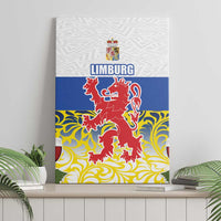 Netherlands Limburg Province Canvas Wall Art Flag Style