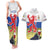 Netherlands Limburg Province Couples Matching Tank Maxi Dress and Hawaiian Shirt Flag Style