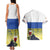 Netherlands Limburg Province Couples Matching Tank Maxi Dress and Hawaiian Shirt Flag Style