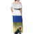 Netherlands Limburg Province Off Shoulder Maxi Dress Flag Style