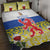 Netherlands Limburg Province Quilt Bed Set Flag Style