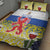 Netherlands Limburg Province Quilt Bed Set Flag Style