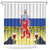 Netherlands Limburg Province Shower Curtain Flag Style