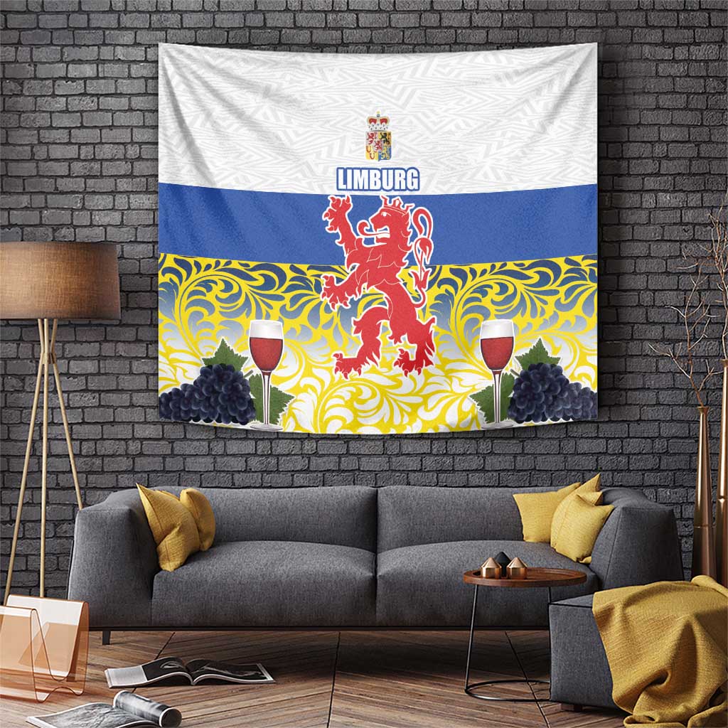 Netherlands Limburg Province Tapestry Flag Style