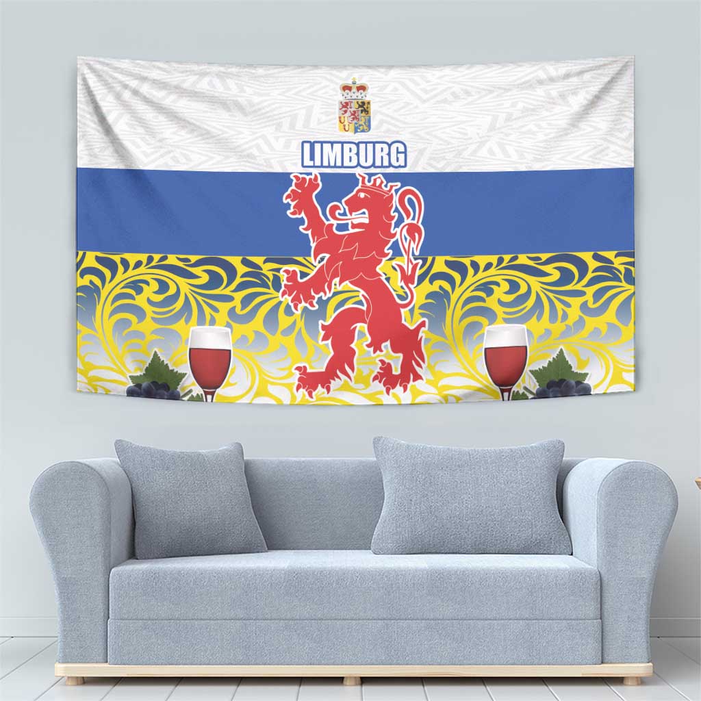 Netherlands Limburg Province Tapestry Flag Style