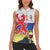 Netherlands Limburg Province Women Sleeveless Polo Shirt Flag Style