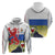 Netherlands Limburg Province Zip Hoodie Flag Style