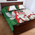 Portugal Carnation Revolution Quilt Bed Set Dia Da Liberdade 25 De April