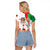 Portugal Carnation Revolution Raglan Cropped T Shirt Dia Da Liberdade 25 De April