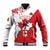 Custom Canada Ice Hockey Champions Forever Baseball Jacket Sporty Style