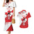 Custom Canada Ice Hockey Champions Forever Couples Matching Mermaid Dress and Hawaiian Shirt Sporty Style