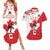 Custom Canada Ice Hockey Champions Forever Couples Matching Summer Maxi Dress and Hawaiian Shirt Sporty Style