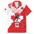 Custom Canada Ice Hockey Champions Forever Family Matching Long Sleeve Bodycon Dress and Hawaiian Shirt Sporty Style