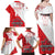 Custom Canada Ice Hockey Champions Forever Family Matching Off Shoulder Maxi Dress and Hawaiian Shirt Sporty Style