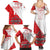 Custom Canada Ice Hockey Champions Forever Family Matching Summer Maxi Dress and Hawaiian Shirt Sporty Style