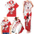 Custom Canada Ice Hockey Champions Forever Family Matching Tank Maxi Dress and Hawaiian Shirt Sporty Style