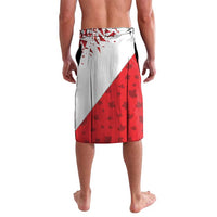 Hockey-themed sport shorts with elastic waistband, red and white logo and number 17