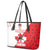 Custom Canada Ice Hockey Champions Forever Leather Tote Bag Sporty Style