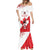 Custom Canada Ice Hockey Champions Forever Mermaid Dress Sporty Style