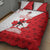 Custom Canada Ice Hockey Champions Forever Quilt Bed Set Sporty Style