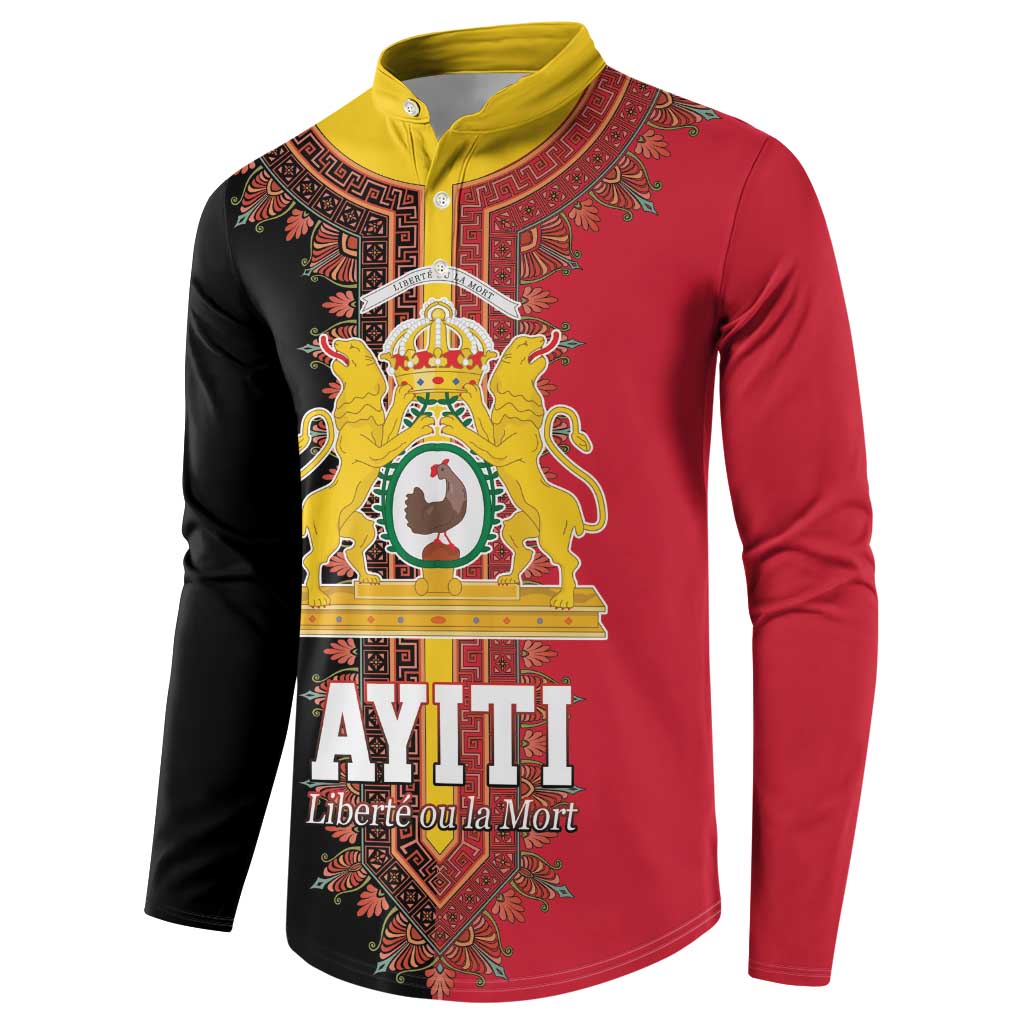 Haiti First Empire 1804-1806 Button Sweatshirt Liberte ou la Mort!