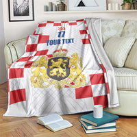 Netherlands North Brabant Province Custom Blanket